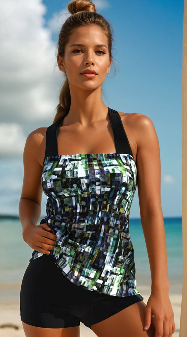Aurea – Elegante Tankini voor Dames – Stijlvol & Comfortabel