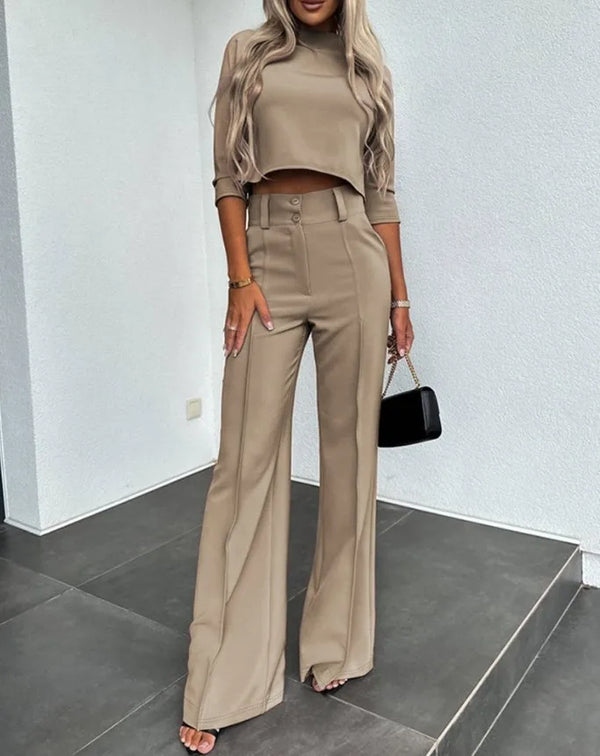 Rosamund - Flare Set Voor Dames - Elegant & Stijlvol