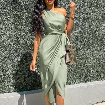 Tania - Jurk Voor Dames - One-Shoulder & Elegant