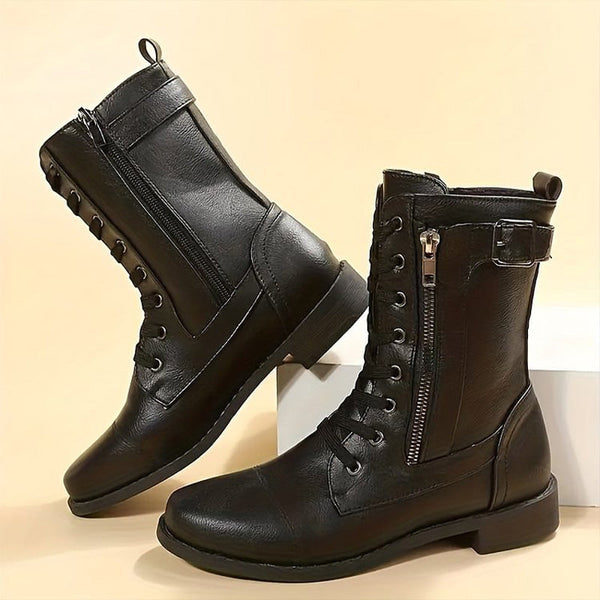 Dixie - Veterlaarzen Voor Dames - Comfortabel & Stijlvol
