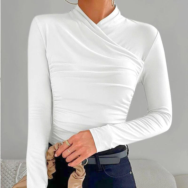 Maja - Luxe Top met Lange Mouwen