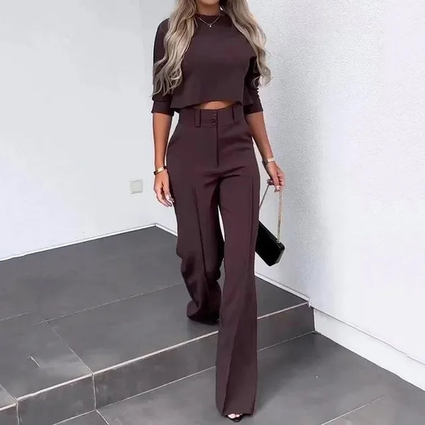 Rosamund - Flare Set Voor Dames - Elegant & Stijlvol