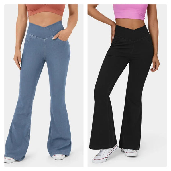 Nimerah - FlexDenim Active Leggings