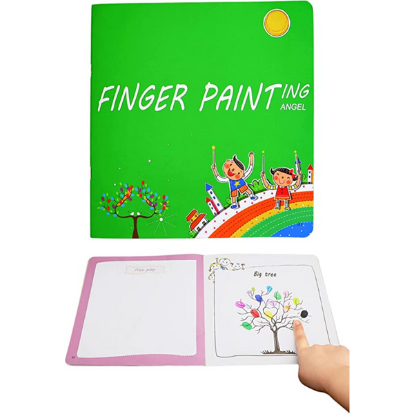 KleurenKracht – Kinder Vingerverf Set – Creativiteit & Plezier