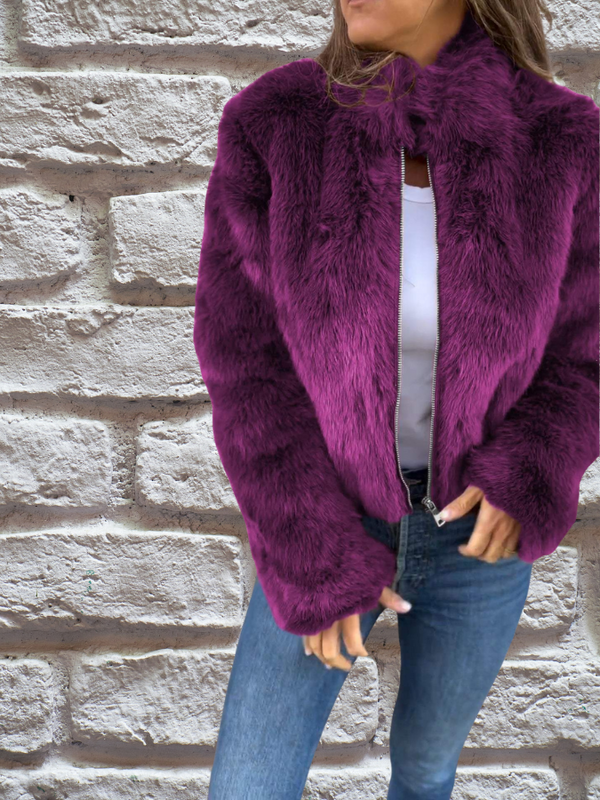 Lolita – Luxe Harige Jas voor Vrouwen – Warm & Modieus