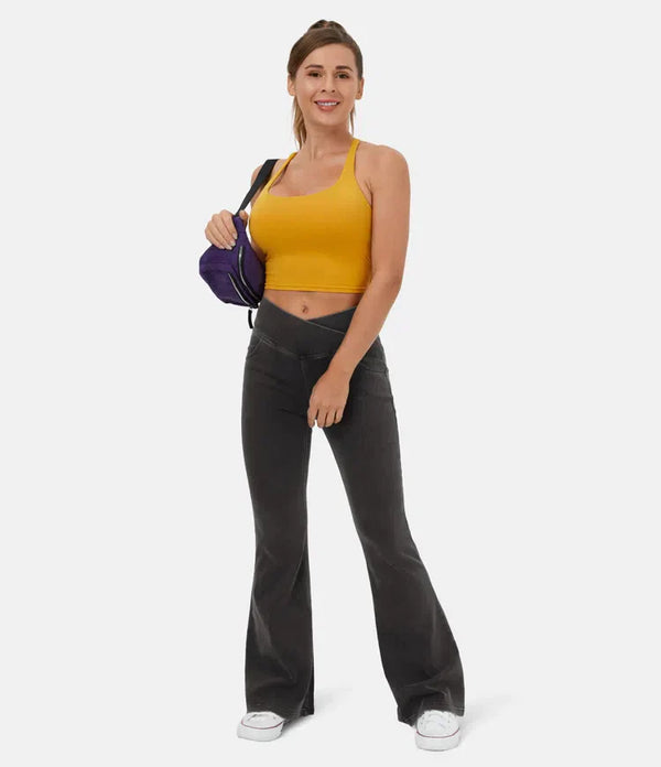 Nimerah - FlexDenim Active Leggings
