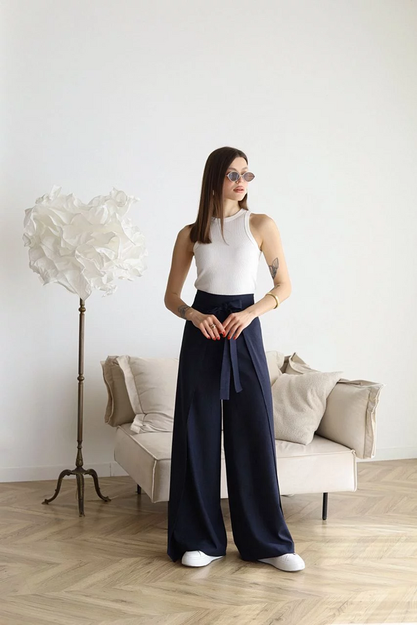 Acantha - Elegante Wijde Broek voor Vrouwen