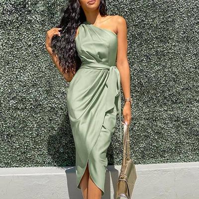 Tania - Jurk Voor Dames - One-Shoulder & Elegant