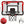 Mini Basketbalframe met Elektronisch Scorebord - BouncePro