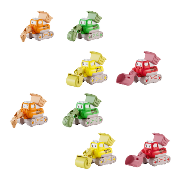 MiniBouwers – Speelset Bouwvoertuigen – Creatief & Leerzaam