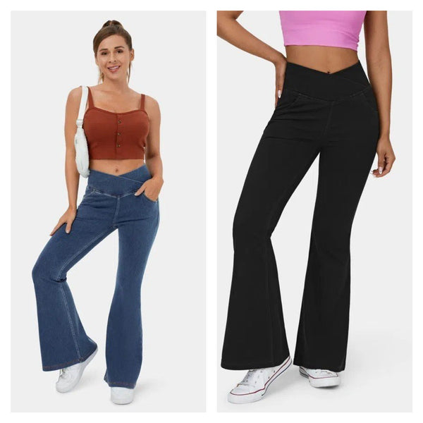 Nimerah - FlexDenim Active Leggings