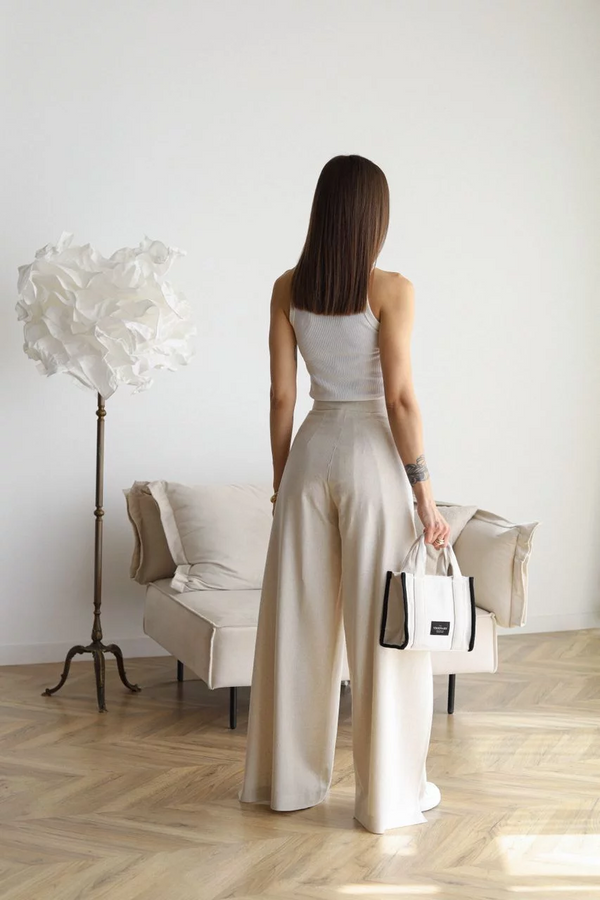 Acantha - Elegante Wijde Broek voor Vrouwen
