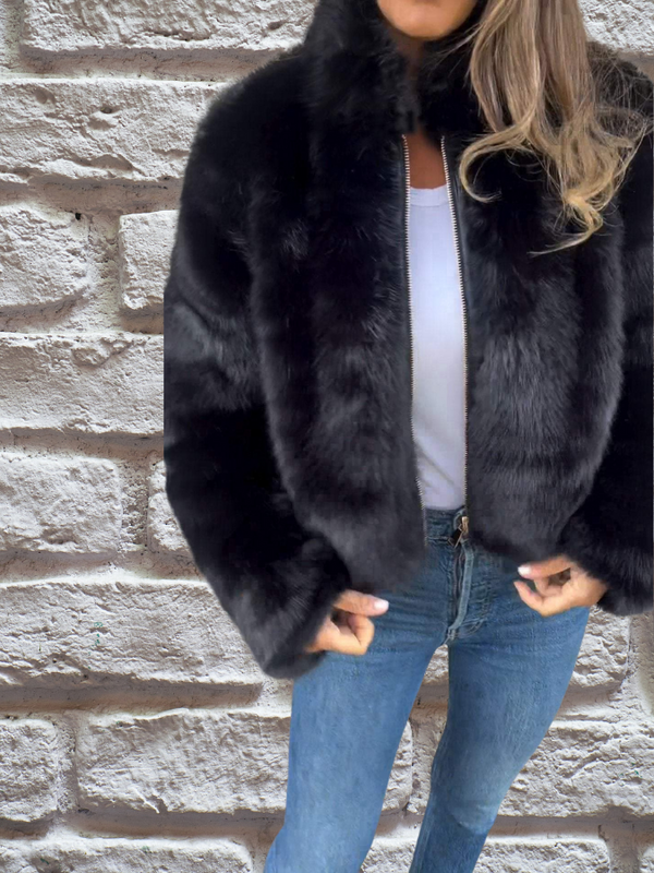Lolita – Luxe Harige Jas voor Vrouwen – Warm & Modieus