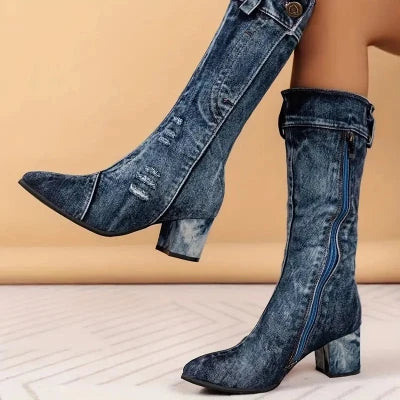 Brielle – Hoge Laarzen voor Dames – Elegant & Veelzijdig