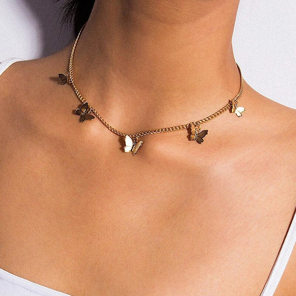 VlinderCharm Ketting – Elegantie & Betekenis