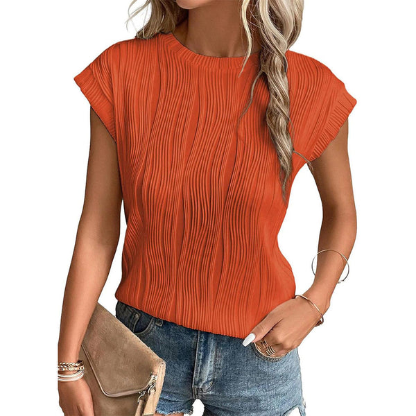 Aurelina - Ronde Hals Tops voor Dames - Comfortabel & Casual