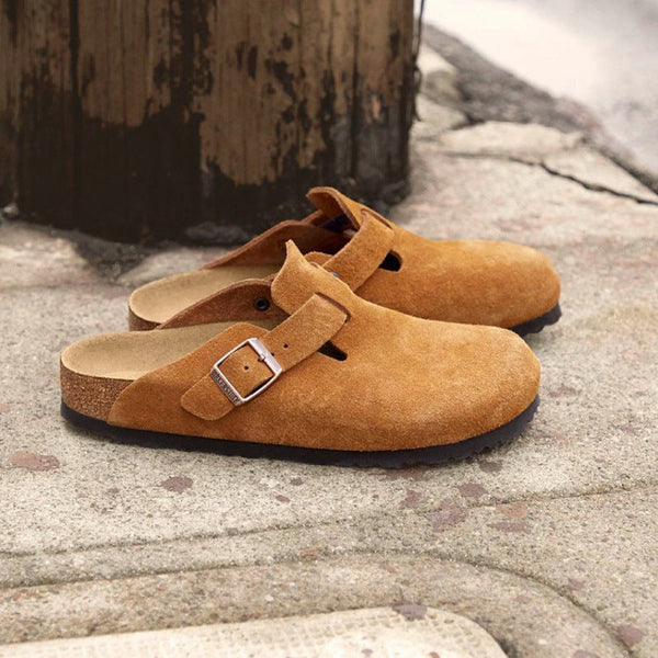 Nienke - Zachte Suède Sandalen met Voetbed