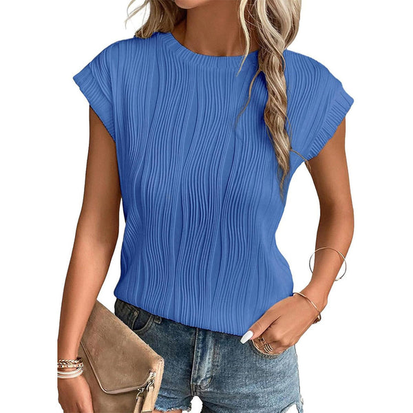 Aurelina - Ronde Hals Tops voor Dames - Comfortabel & Casual