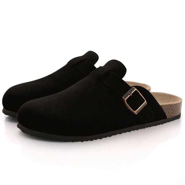 Nienke - Zachte Suède Sandalen met Voetbed