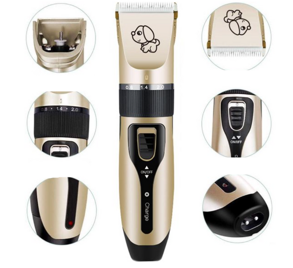 Pett Hondentrimmer Trimmer + GRATIS Onthaarborstel