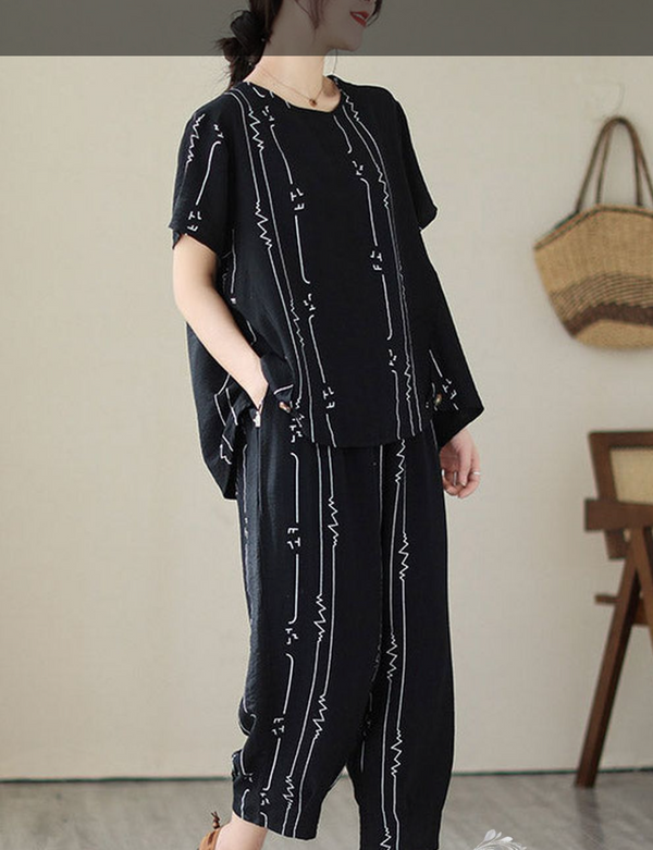 Kendra - Top en Harem Broek Twee-Piece Set