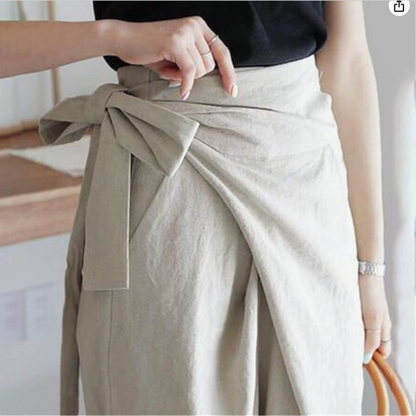 Nerthus - Hoge Taille Broek met Striksluiting