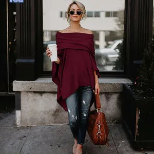 Rozamund - Stijlvolle Off-shoulder Top voor Vrouwen