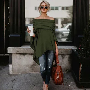 Rozamund - Stijlvolle Off-shoulder Top voor Vrouwen
