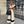 Grietje - Linnen Ruffle Top & Contrast Rok Set