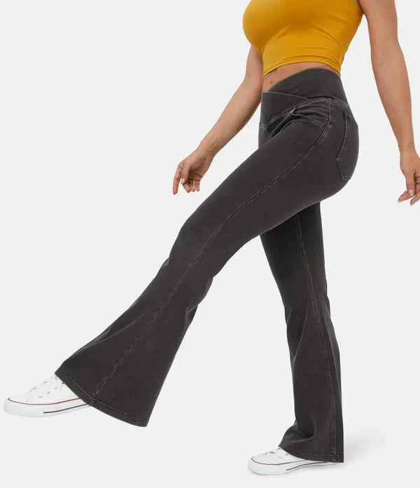 Nimerah - FlexDenim Active Leggings