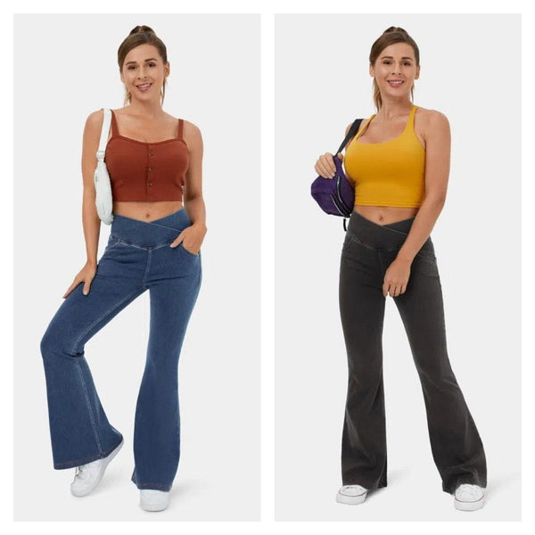 Nimerah - FlexDenim Active Leggings