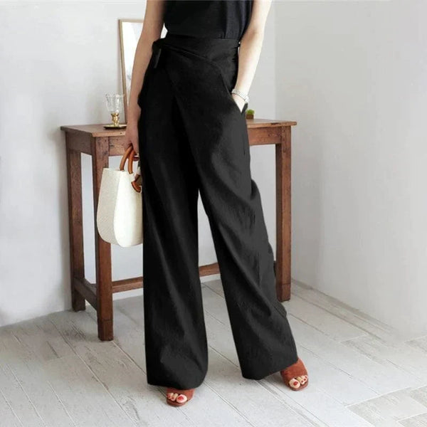 Nerthus - Hoge Taille Broek met Striksluiting