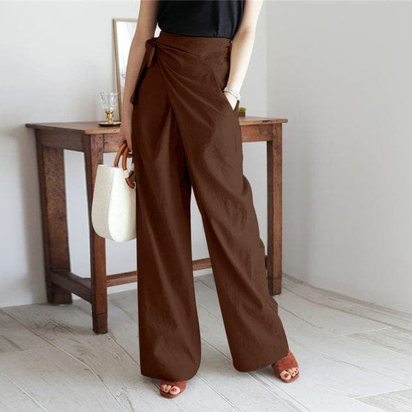 Nerthus - Hoge Taille Broek met Striksluiting