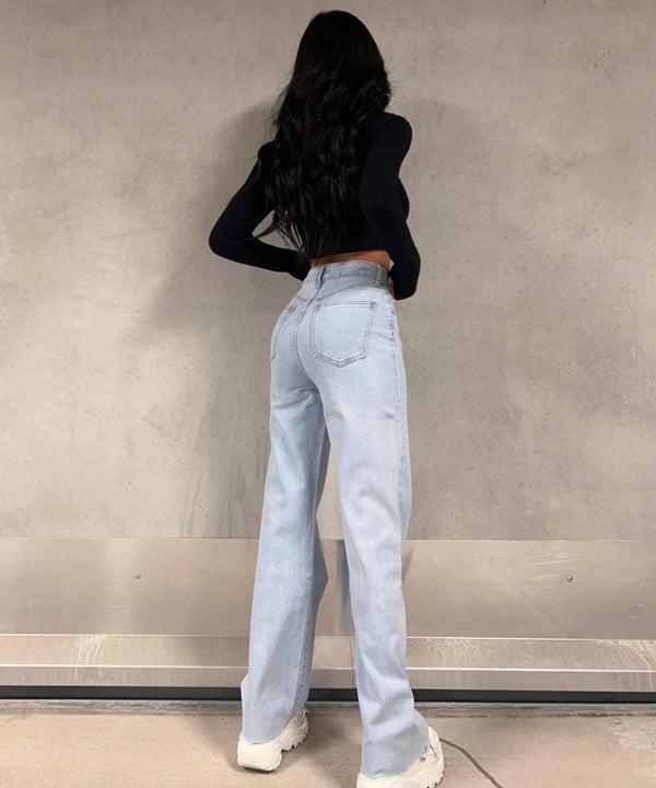 Wyeth - Wijde Broekspijp Jeans