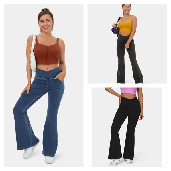 Nimerah - FlexDenim Active Leggings