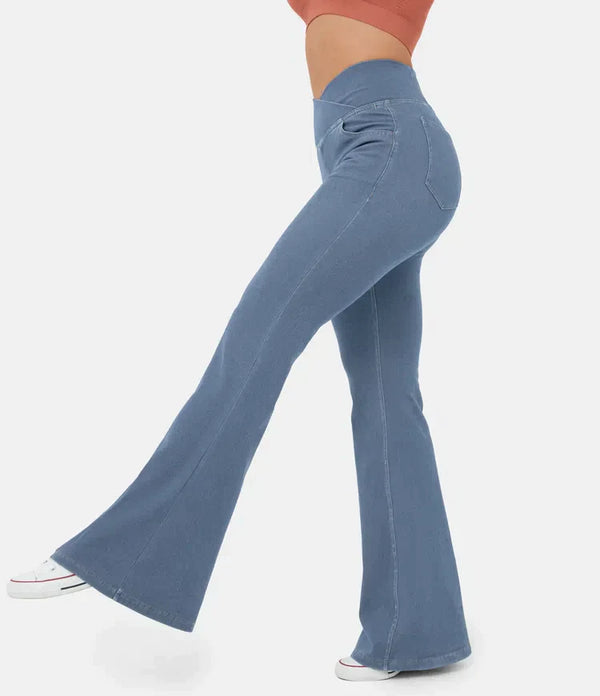 Nimerah - FlexDenim Active Leggings