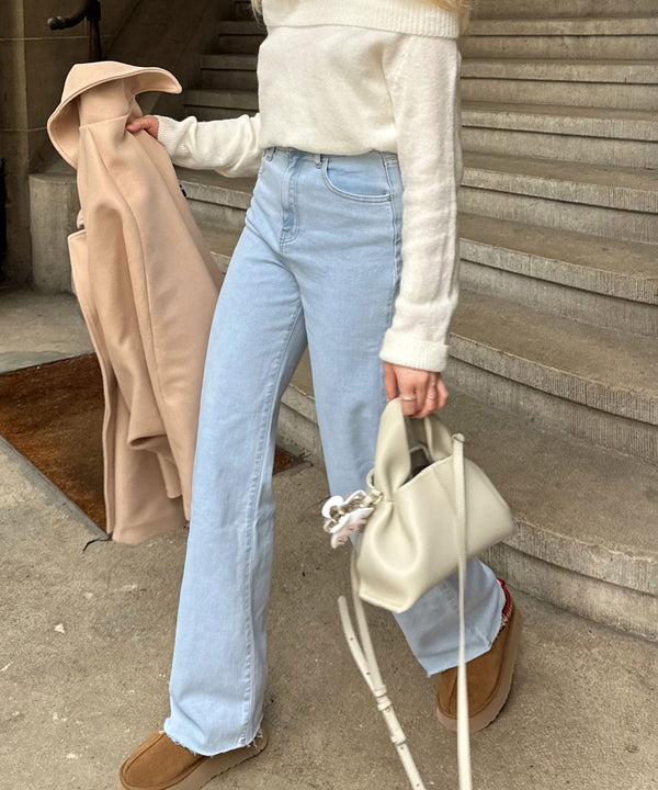 Wyeth - Wijde Broekspijp Jeans