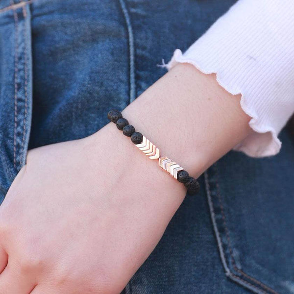 SereniKraal – Anti-Stress Olie Verstuiver Armband – Rust & Balans