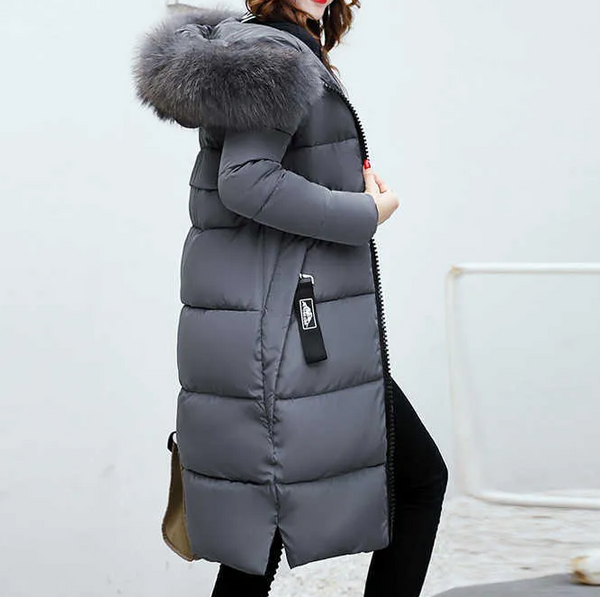 Cristy - Stijlvolle Lange Coat voor Vrouwen