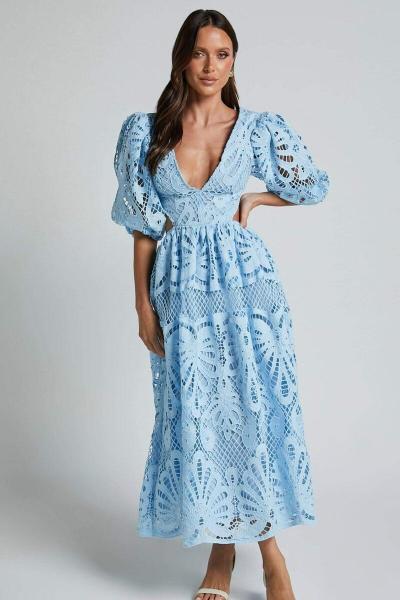Marae - V-Hals Jurk Voor Dames - Elegant & Modieus