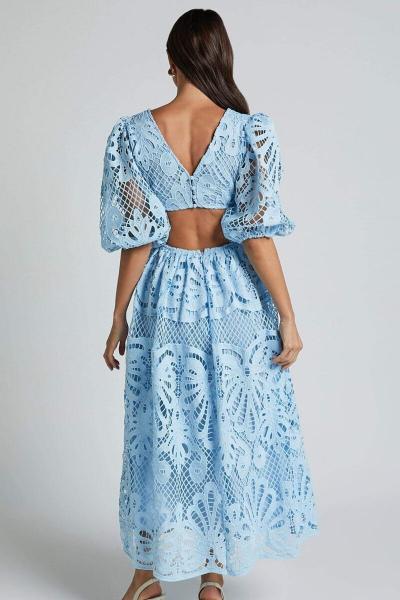 Marae - V-Hals Jurk Voor Dames - Elegant & Modieus