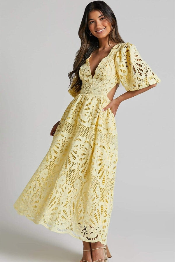 Marae - V-Hals Jurk Voor Dames - Elegant & Modieus