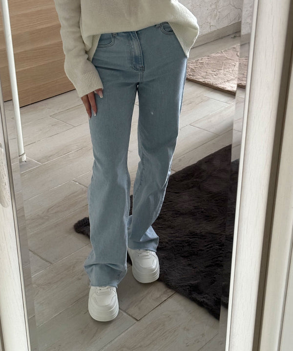 Wyeth - Wijde Broekspijp Jeans