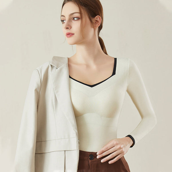 Jetje - Slim Fit Gevoerde Thermoshirt