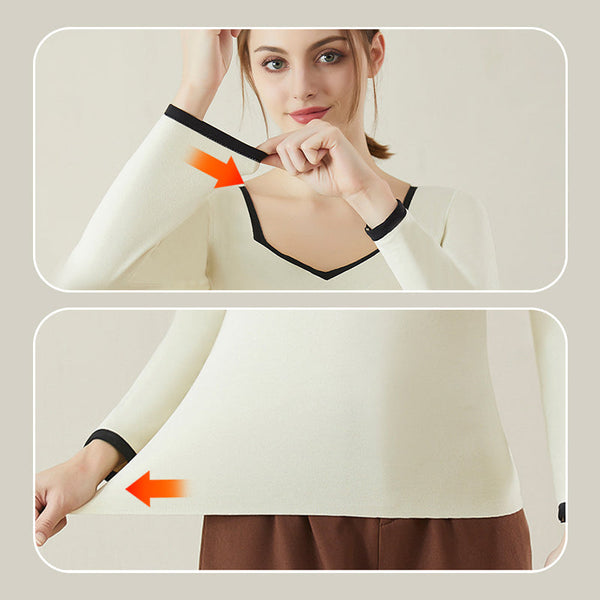 Jetje - Slim Fit Gevoerde Thermoshirt