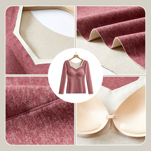 Jetje - Slim Fit Gevoerde Thermoshirt