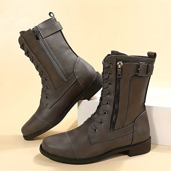 Dixie - Veterlaarzen Voor Dames - Comfortabel & Stijlvol