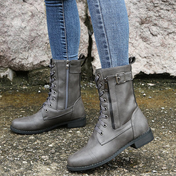 Dixie - Veterlaarzen Voor Dames - Comfortabel & Stijlvol