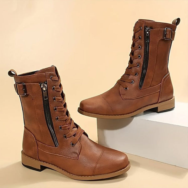 Dixie - Veterlaarzen Voor Dames - Comfortabel & Stijlvol
