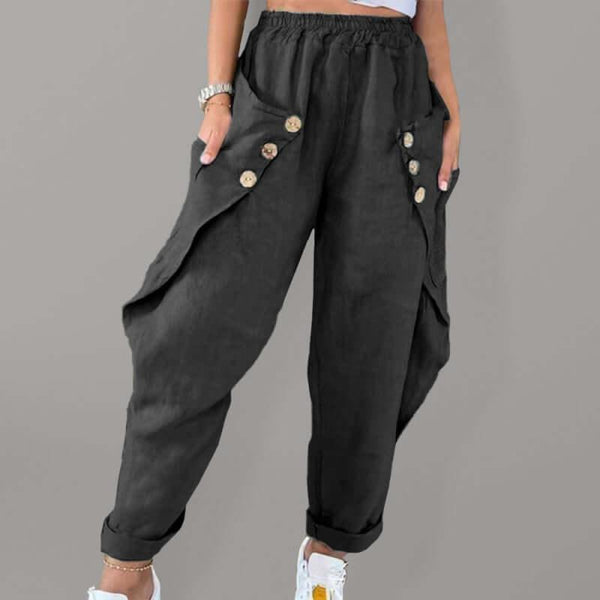 Elfreda - Grote Zakken Cargo Broek